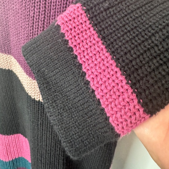 Torrid Sweater Stripe Mock Neck Sweater Dress - Picture 5 of 8